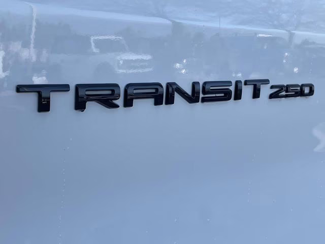 2026 Oxford White Ford Transit Cargo Van Base RWD Van