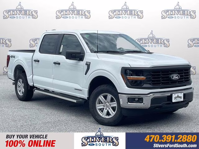 2025 Oxford White Ford F-150 XL 4X4 Truck