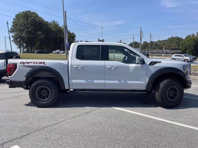 2025 White Metallic Ford F-150 Raptor 4X4 Truck