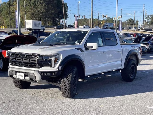 2025 Oxford White Ford F-150 Raptor 4X4 Truck