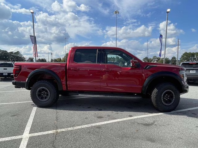 2025 Red Metallic Ford F-150 Raptor 4X4 Truck
