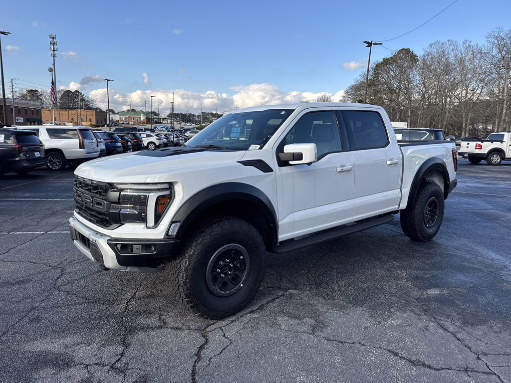 2025 Oxford White Ford F-150 Raptor 4X4 Truck