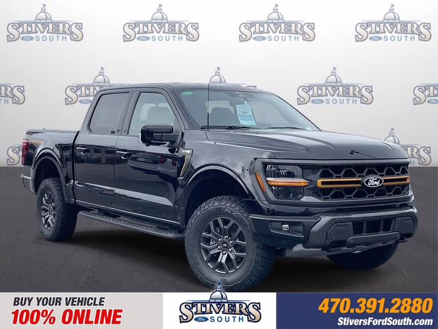 2025 Black Metallic Ford F-150 Tremor 4X4 Truck