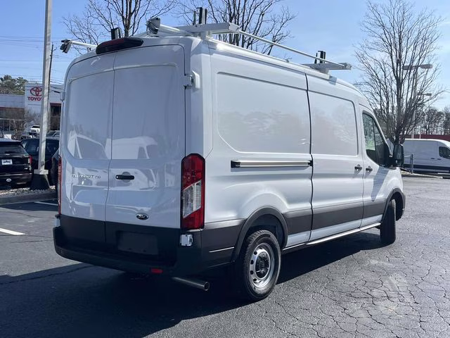 2025 Oxford White Ford Transit Cargo Van Base RWD Van