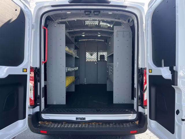 2025 Oxford White Ford Transit Cargo Van Base RWD Van