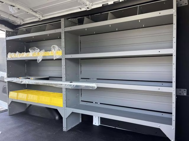 2025 Oxford White Ford Transit Cargo Van Base RWD Van