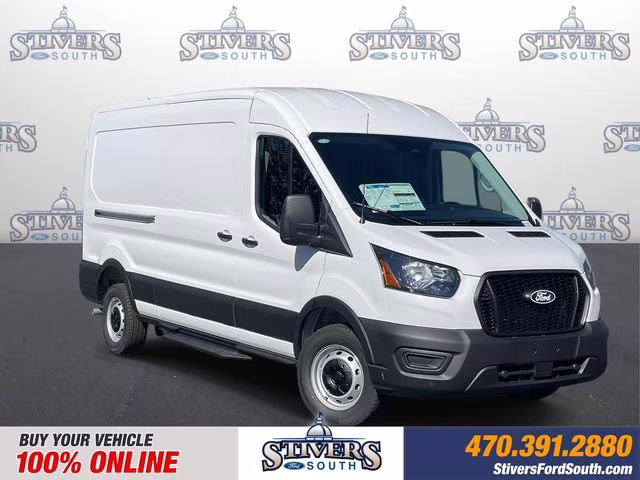 2026 Oxford White Ford Transit Cargo Van Base RWD Van