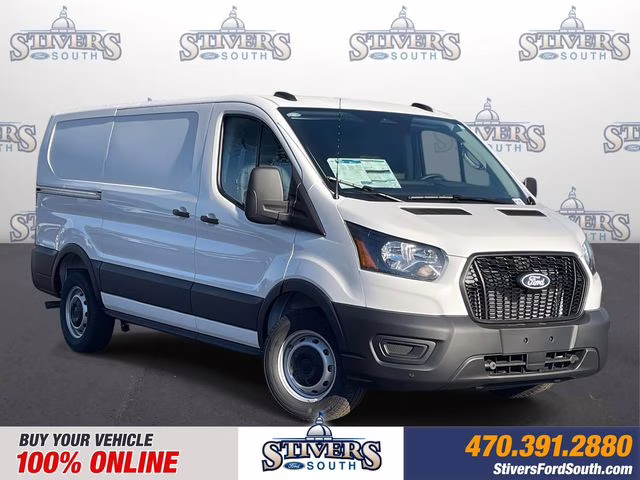 2026 Oxford White Ford Transit Cargo Van Base RWD Van