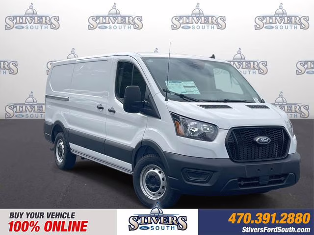 2025 Oxford White Ford Transit Cargo Van Base RWD Van