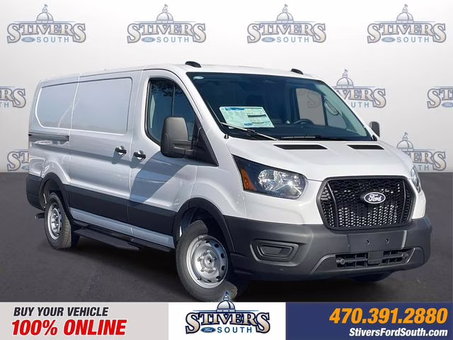 2026 Oxford White Ford Transit Cargo Van Base RWD Van