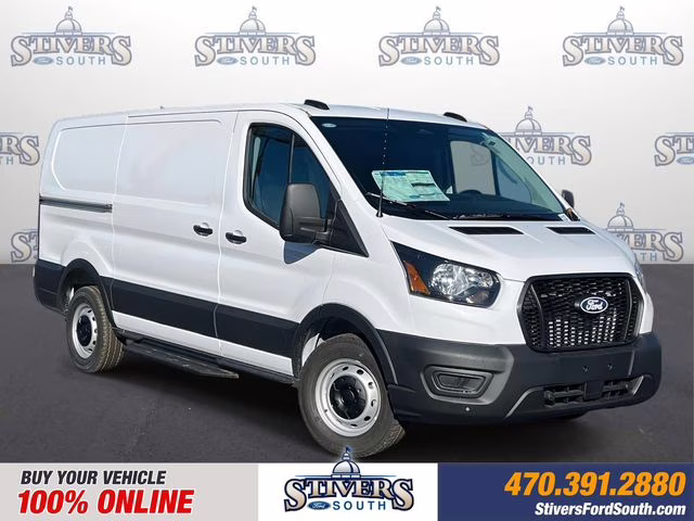 2026 Oxford White Ford Transit Cargo Van Base RWD Van