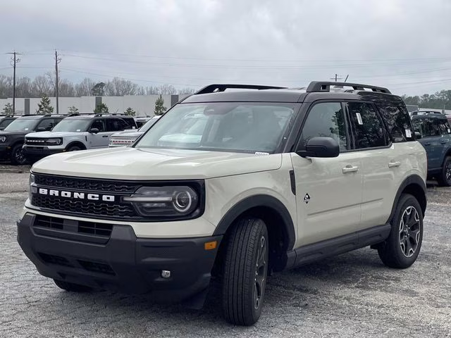 2025 Desert Sand Ford Bronco Sport Outer Banks 4X4 SUV