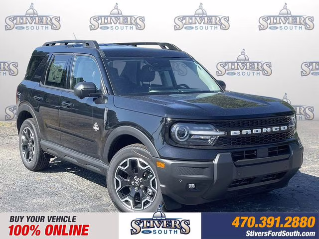 2025 Shadow Black Ford Bronco Sport Outer Banks 4X4 SUV