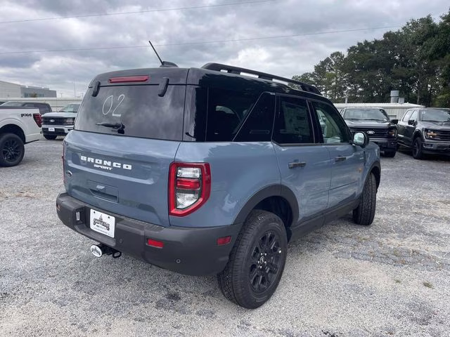 2025 Azure Gray Metallic Ford Bronco Sport Badlands 4X4 SUV