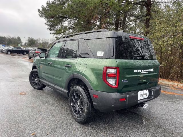 2025 Green Metallic Ford Bronco Sport Badlands 4X4 SUV