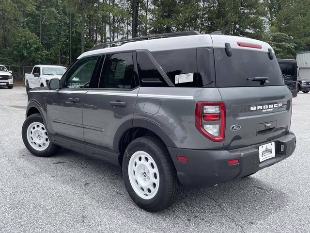 2025 Carbonized Gray Metallic Ford Bronco Sport Heritage 4X4 SUV