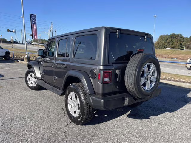 2019 Granite Crystal Metallic Clearcoat Jeep Wrangler Unlimited Sport S 4X4 SUV