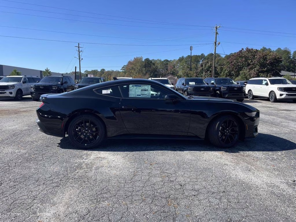 2026 Shadow Black Ford Mustang EcoBoost RWD Coupe