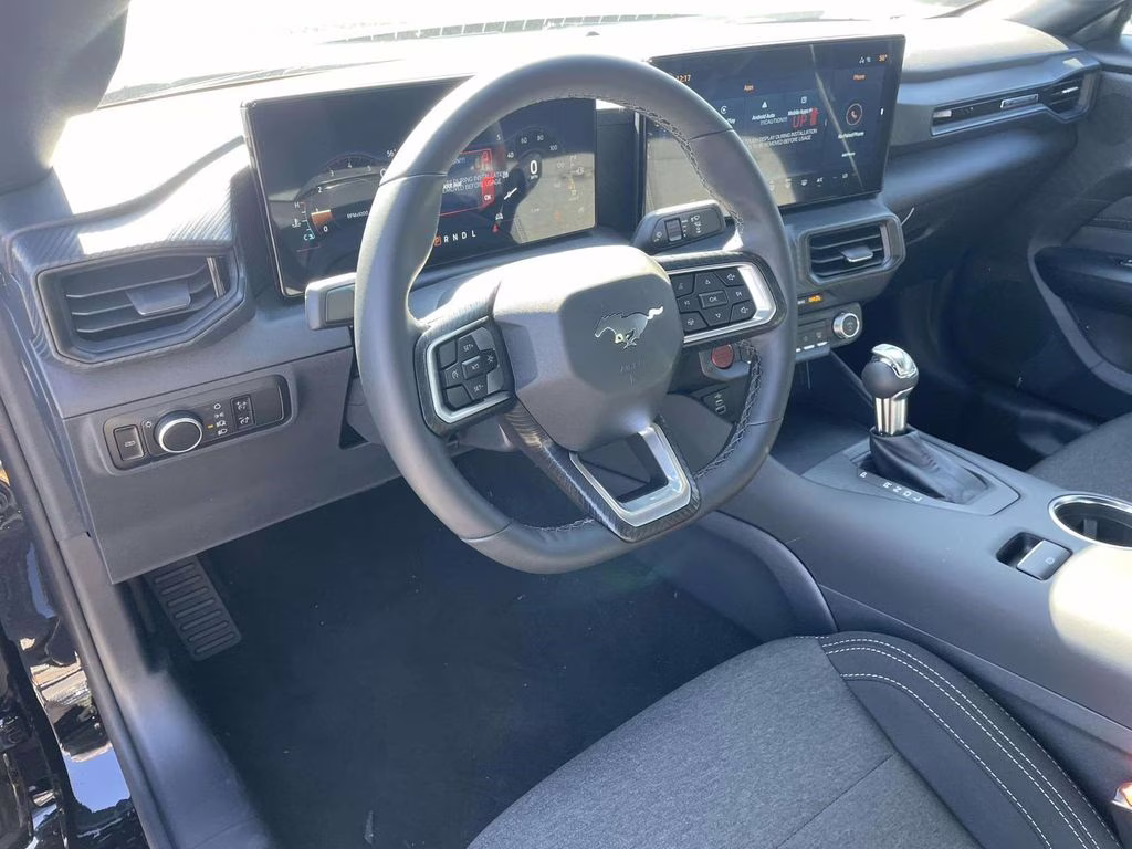 2026 Shadow Black Ford Mustang EcoBoost RWD Coupe