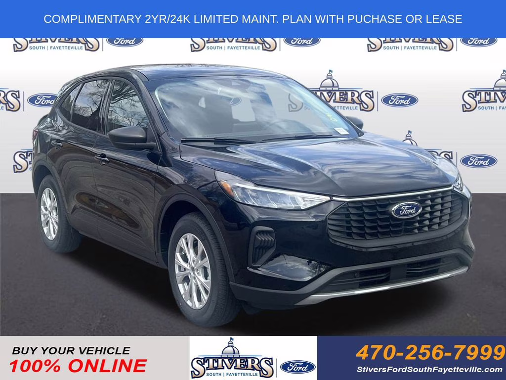 2026 Black Metallic Ford Escape Active FWD SUV
