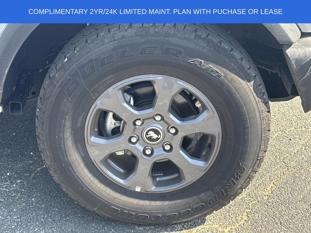 2025 Oxford White Ford Bronco Big Bend 4X4 SUV