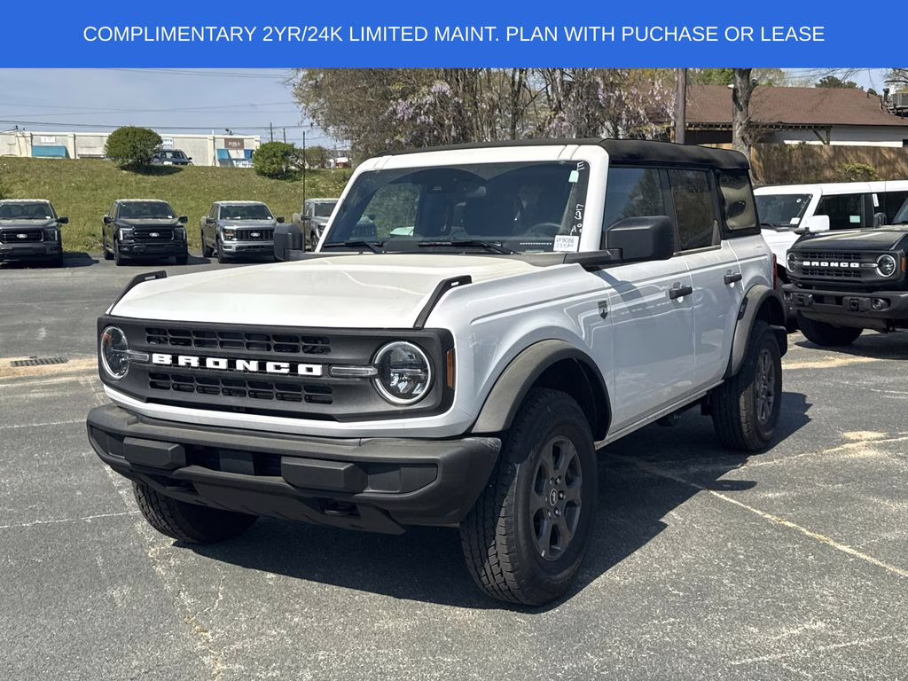 2025 Oxford White Ford Bronco Big Bend 4X4 SUV