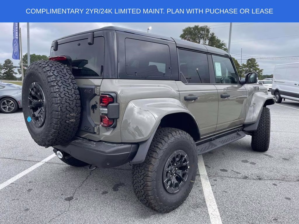 2025 Grey Ford Bronco Raptor 4X4 SUV