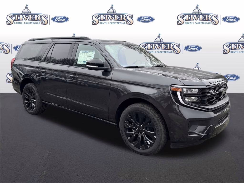 2025 Gray Metallic Ford Expedition Max Platinum 4X4 SUV