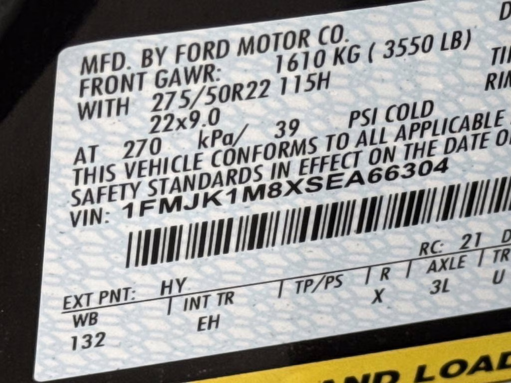 2025 Gray Metallic Ford Expedition Max Platinum 4X4 SUV