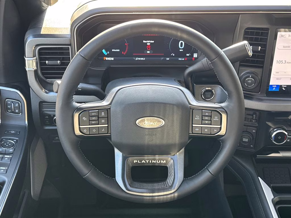 2025 Black Metallic Ford Super Duty F-350 SRW Platinum 4X4 Truck