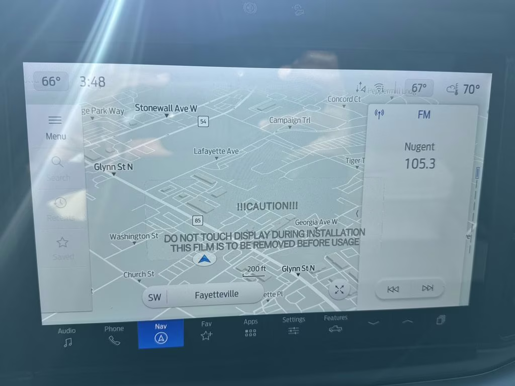 2025 Black Metallic Ford Super Duty F-350 SRW Platinum 4X4 Truck