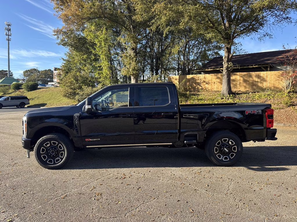 2025 Black Metallic Ford Super Duty F-350 SRW Platinum 4X4 Truck