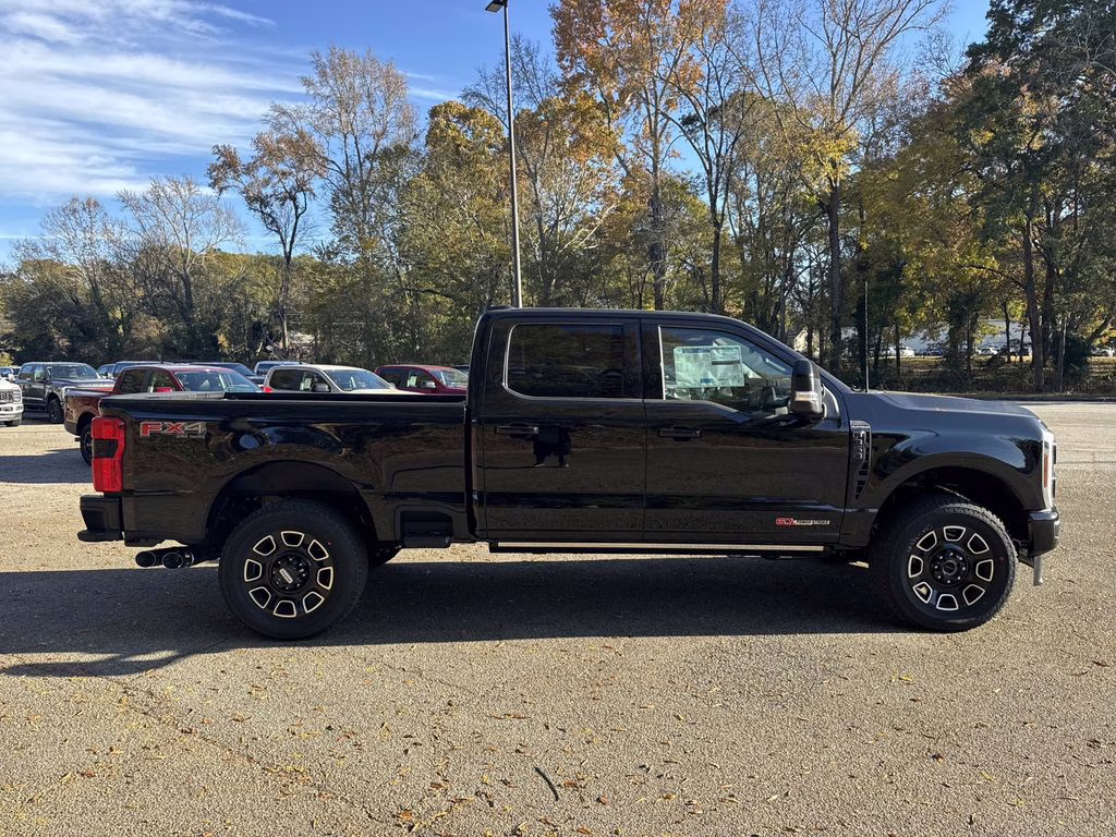 2025 Black Metallic Ford Super Duty F-350 SRW Platinum 4X4 Truck