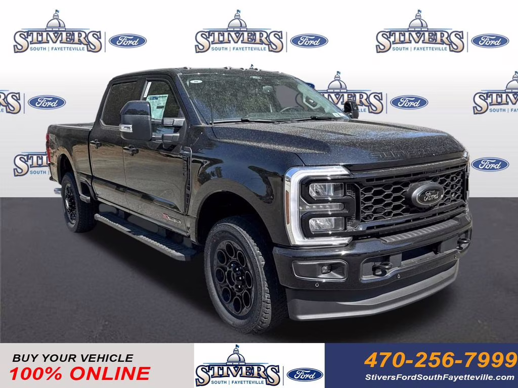 2026 Black Metallic Ford Super Duty F-350 SRW Lariat 4X4 Truck