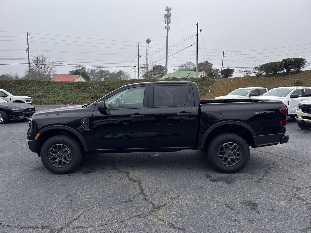 2025 Shadow Black Ford Ranger XLT RWD Truck