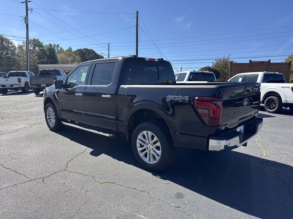 2025 Black Metallic Ford F-150 Lariat 4X4 Truck