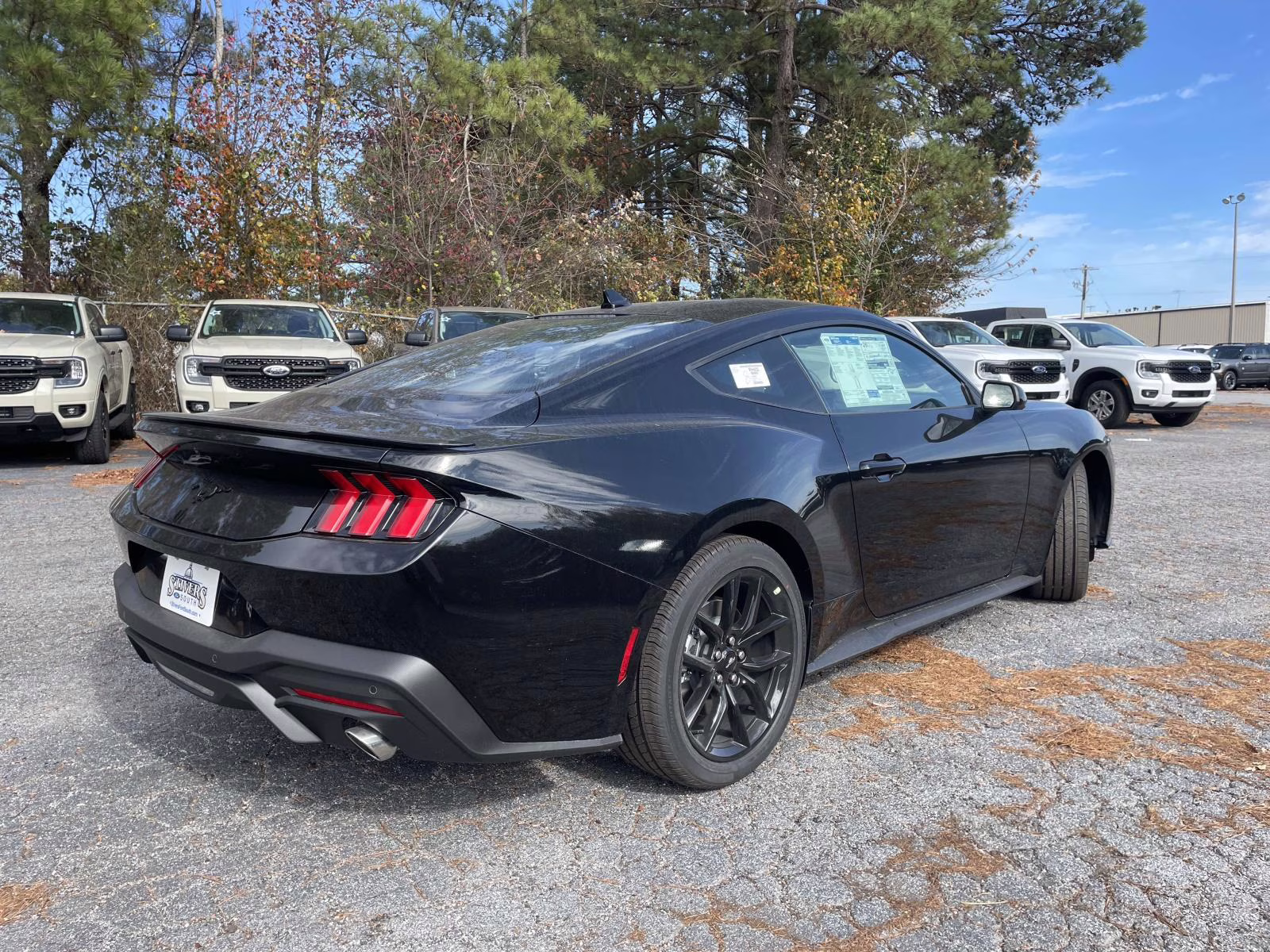 2026 Shadow Black Ford Mustang EcoBoost RWD Coupe