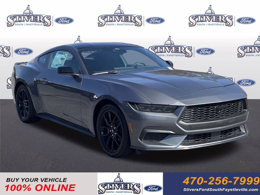 2026 Gray Metallic Ford Mustang EcoBoost RWD Coupe