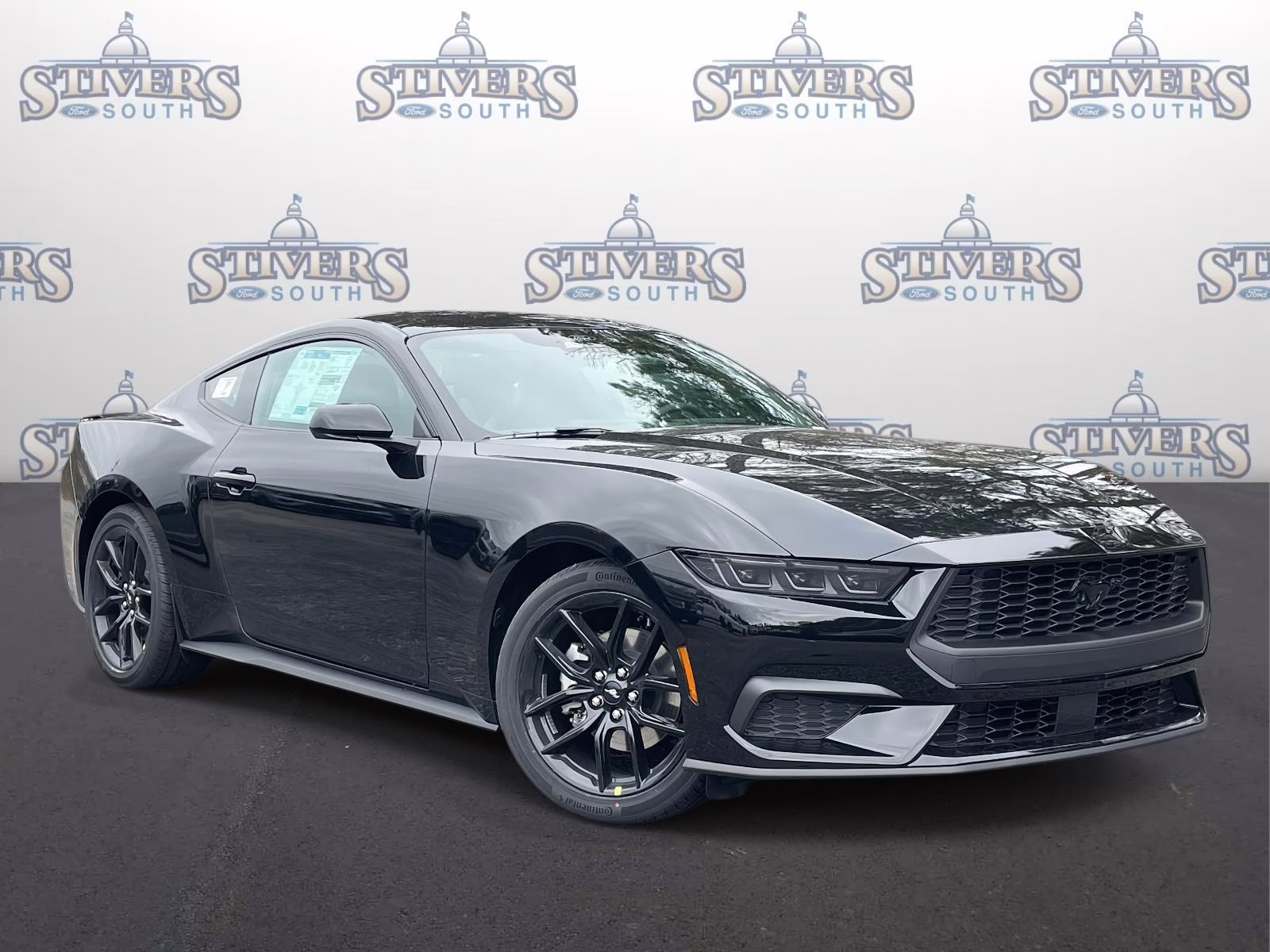 2026 Shadow Black Ford Mustang EcoBoost RWD Coupe