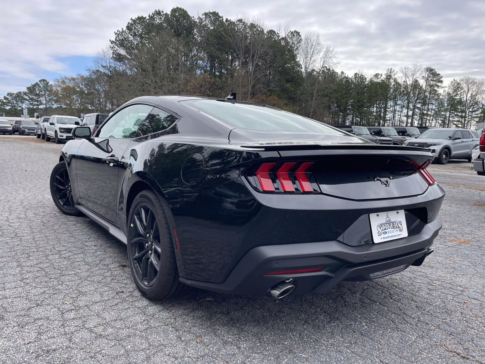 2026 Shadow Black Ford Mustang EcoBoost RWD Coupe