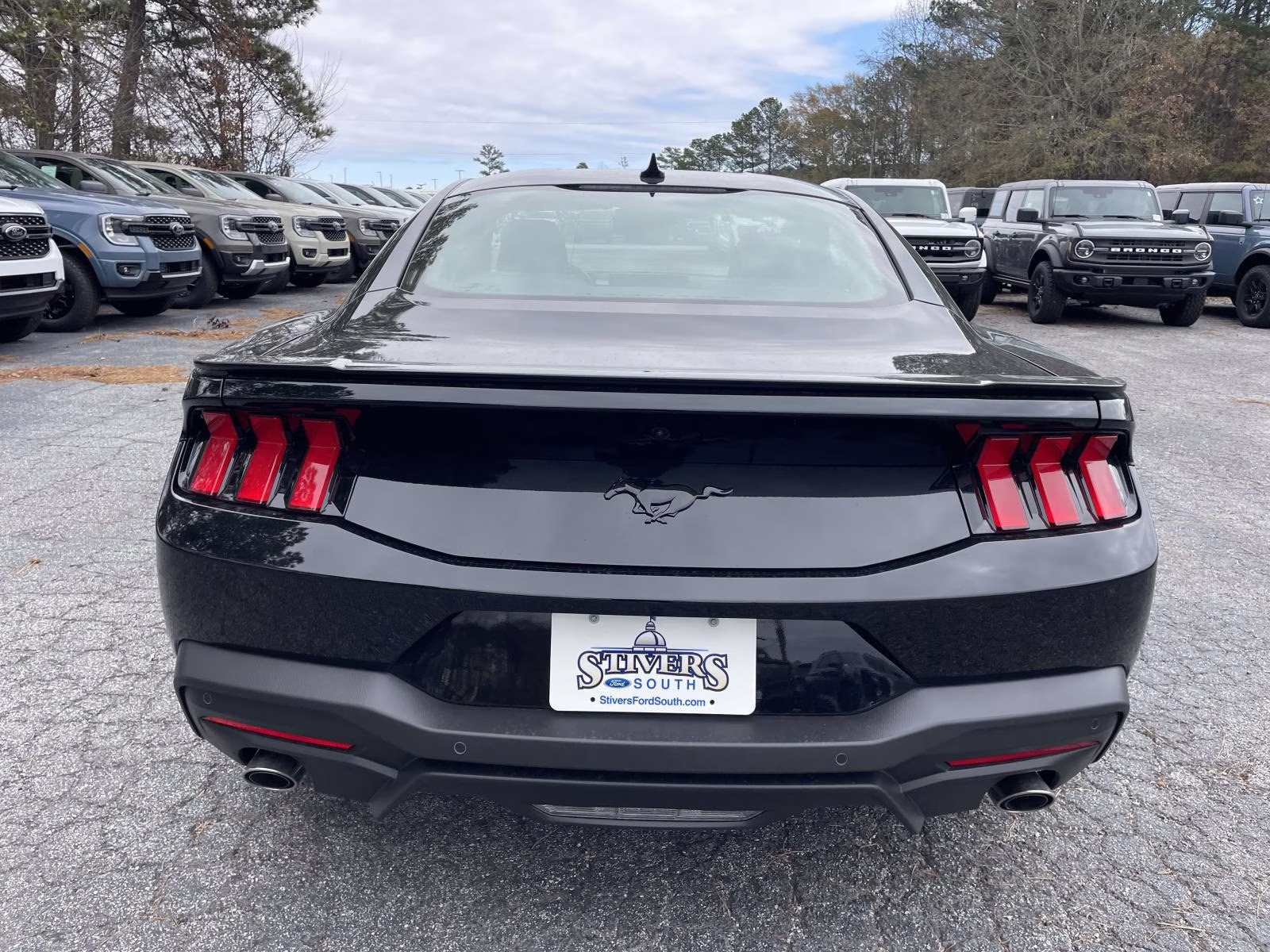 2026 Shadow Black Ford Mustang EcoBoost RWD Coupe