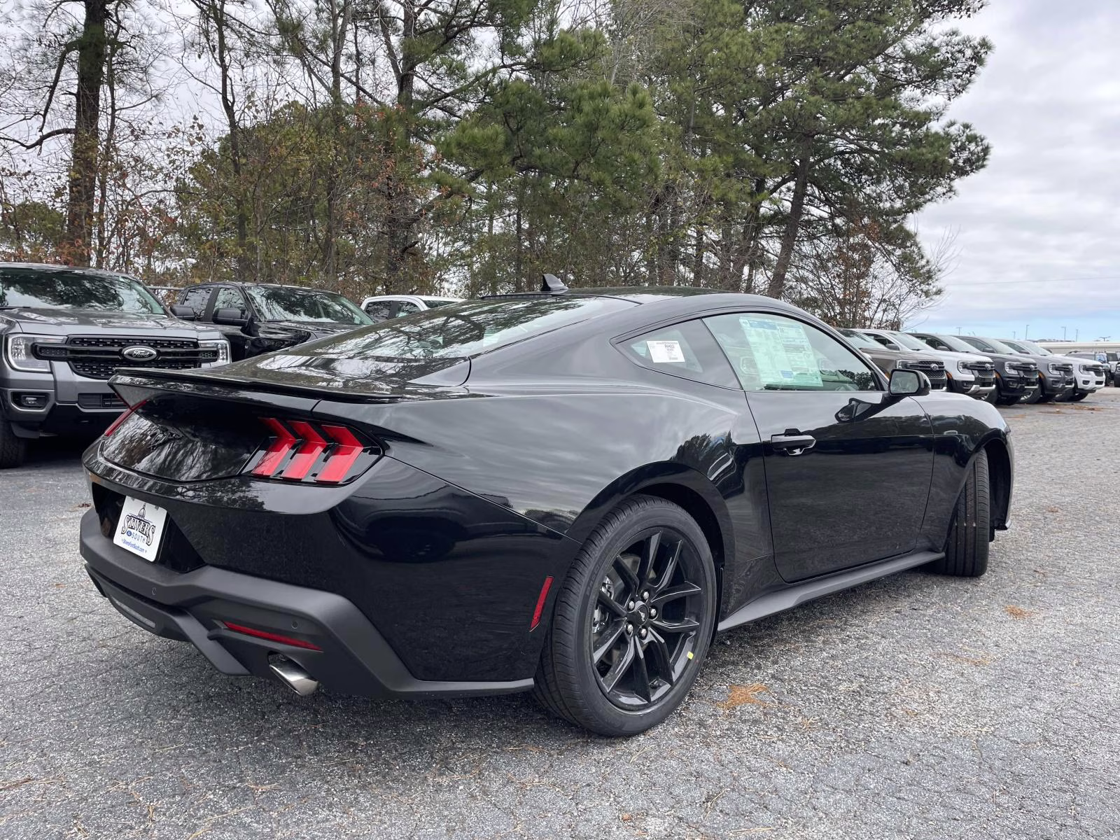 2026 Shadow Black Ford Mustang EcoBoost RWD Coupe