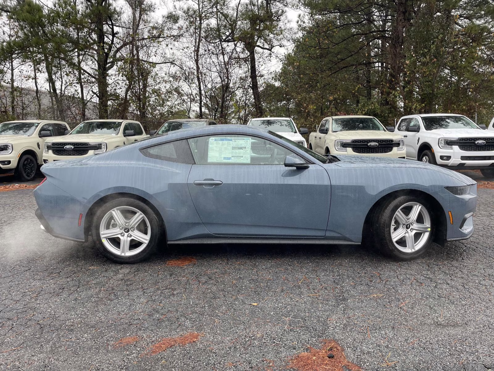2026 Vapor Blue Ford Mustang EcoBoost RWD Coupe