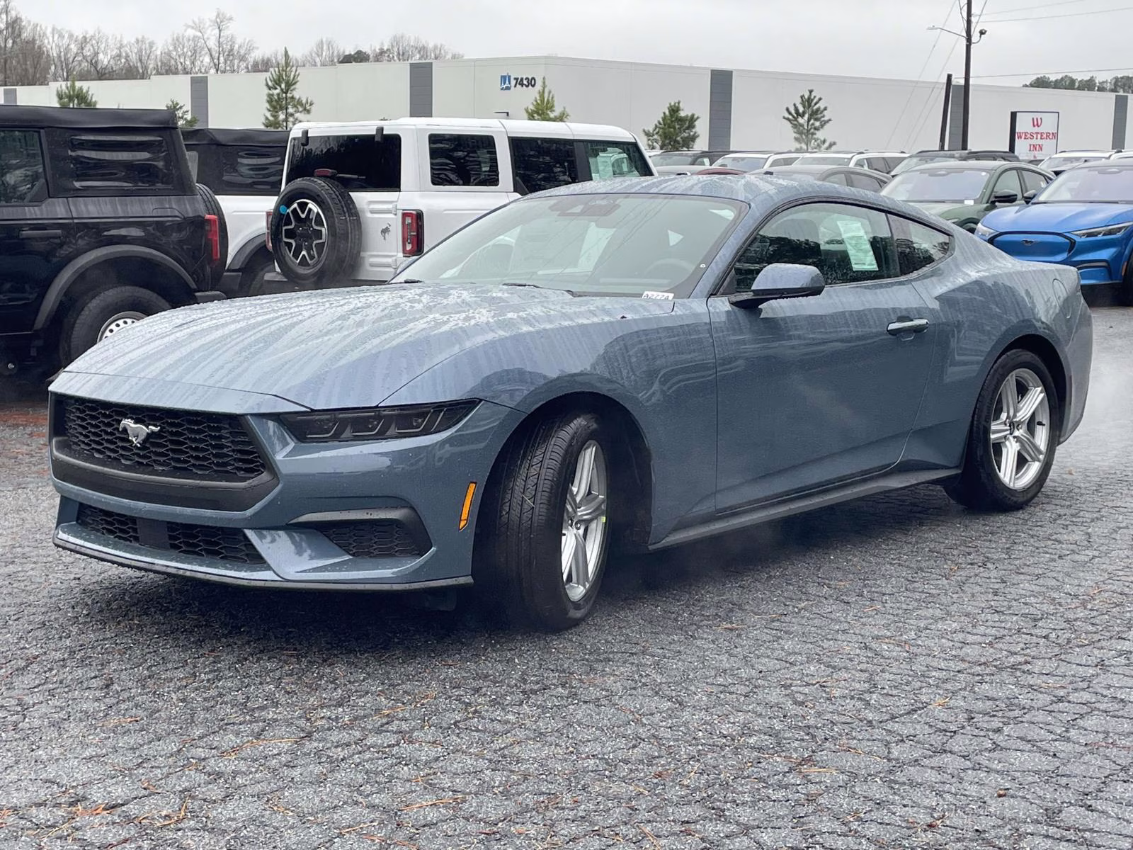 2026 Vapor Blue Ford Mustang EcoBoost RWD Coupe