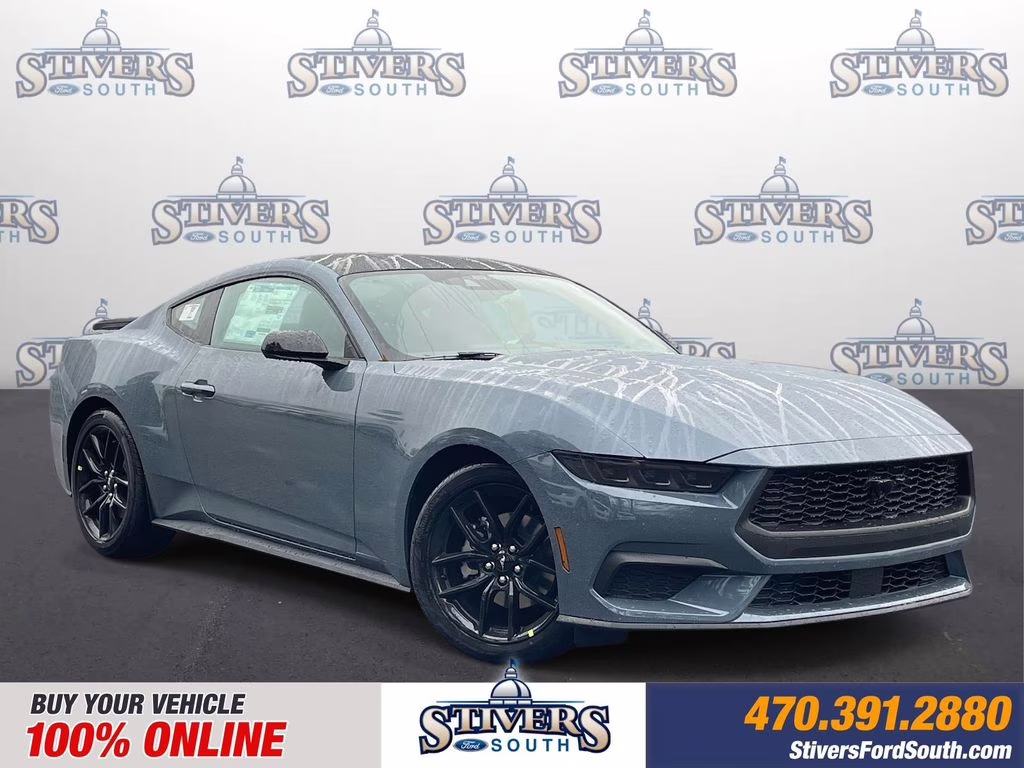 2026 Vapor Blue Ford Mustang EcoBoost RWD Coupe