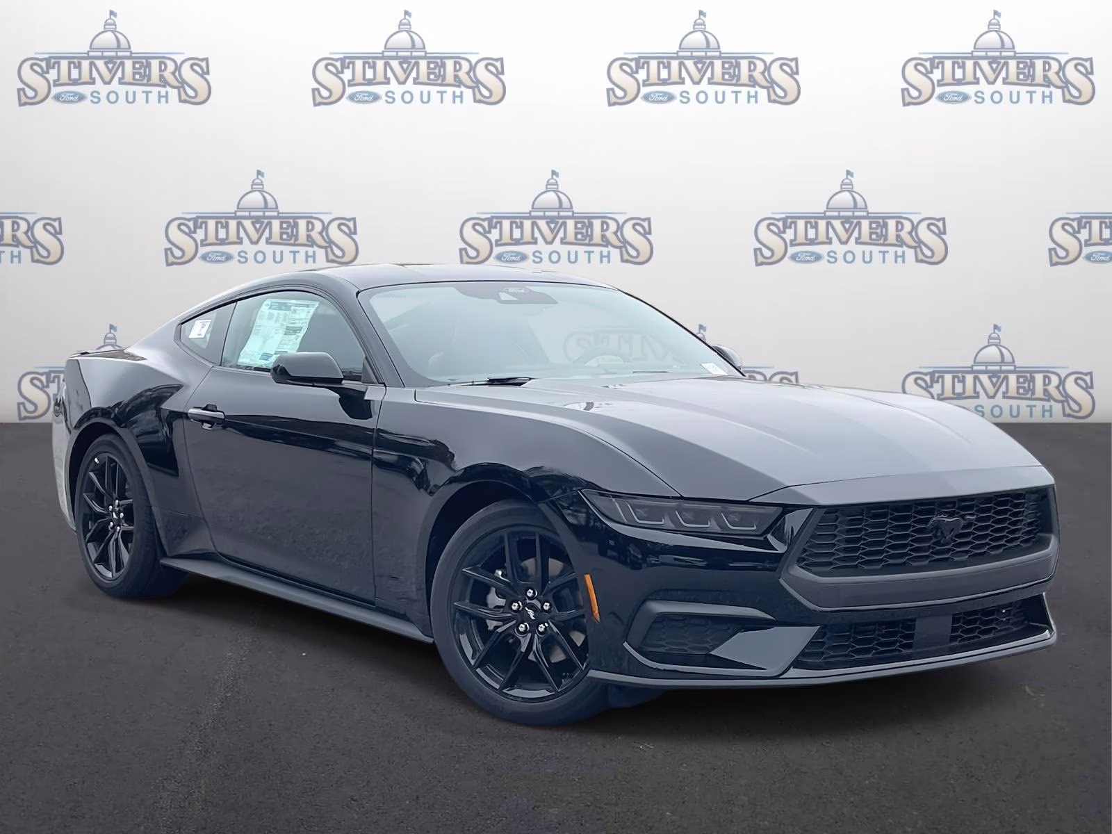 2026 Shadow Black Ford Mustang EcoBoost RWD Coupe
