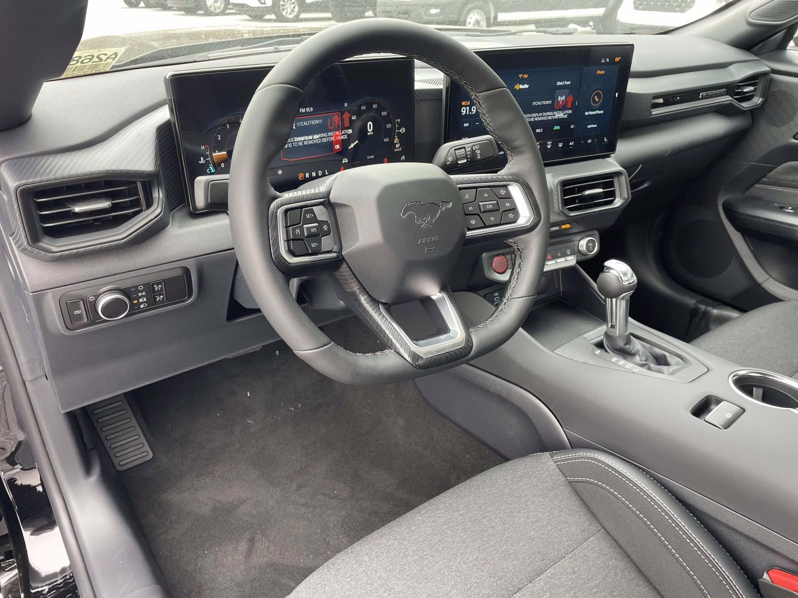 2026 Shadow Black Ford Mustang EcoBoost RWD Coupe