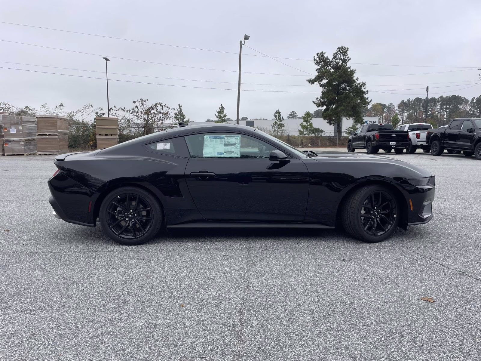 2026 Shadow Black Ford Mustang EcoBoost RWD Coupe