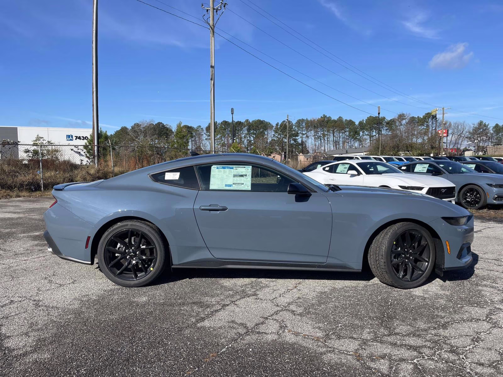 2026 Vapor Blue Ford Mustang EcoBoost RWD Coupe