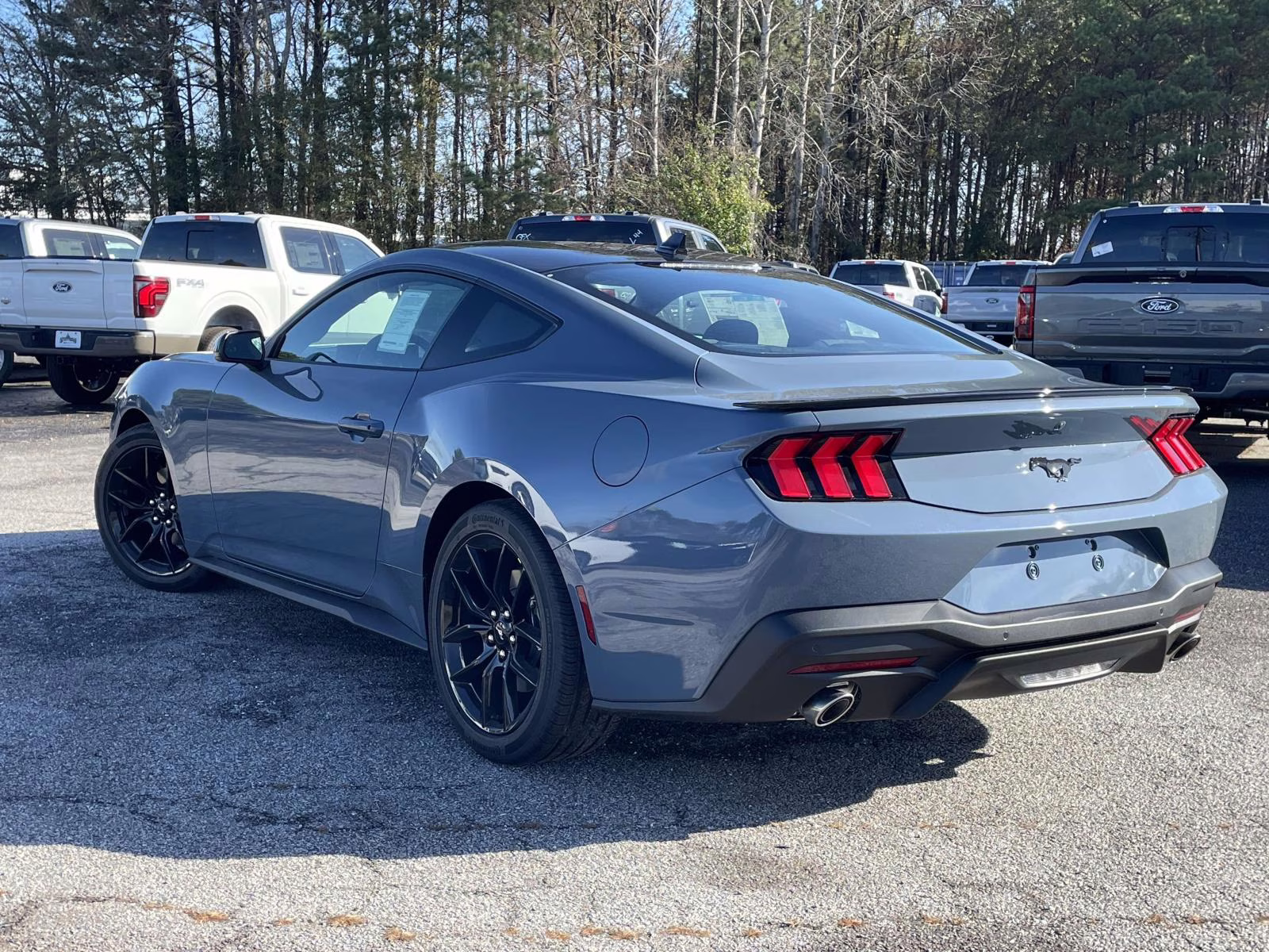 2026 Vapor Blue Ford Mustang EcoBoost RWD Coupe